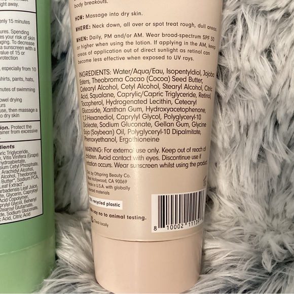 Skincare Versed Hydration 4 Piece Bundle Head to Toe - Picture 8 of 8